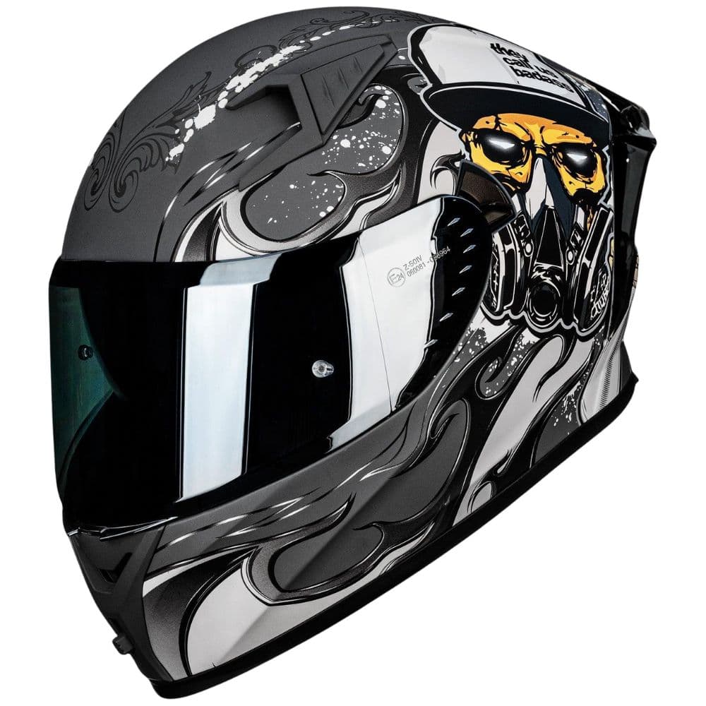 خوذة ILM EXOPUNK Silver