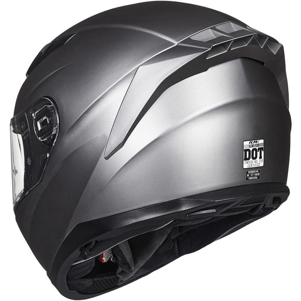 خوذة ILM Matte Gray - ILM129-MatteGray — صورة 2