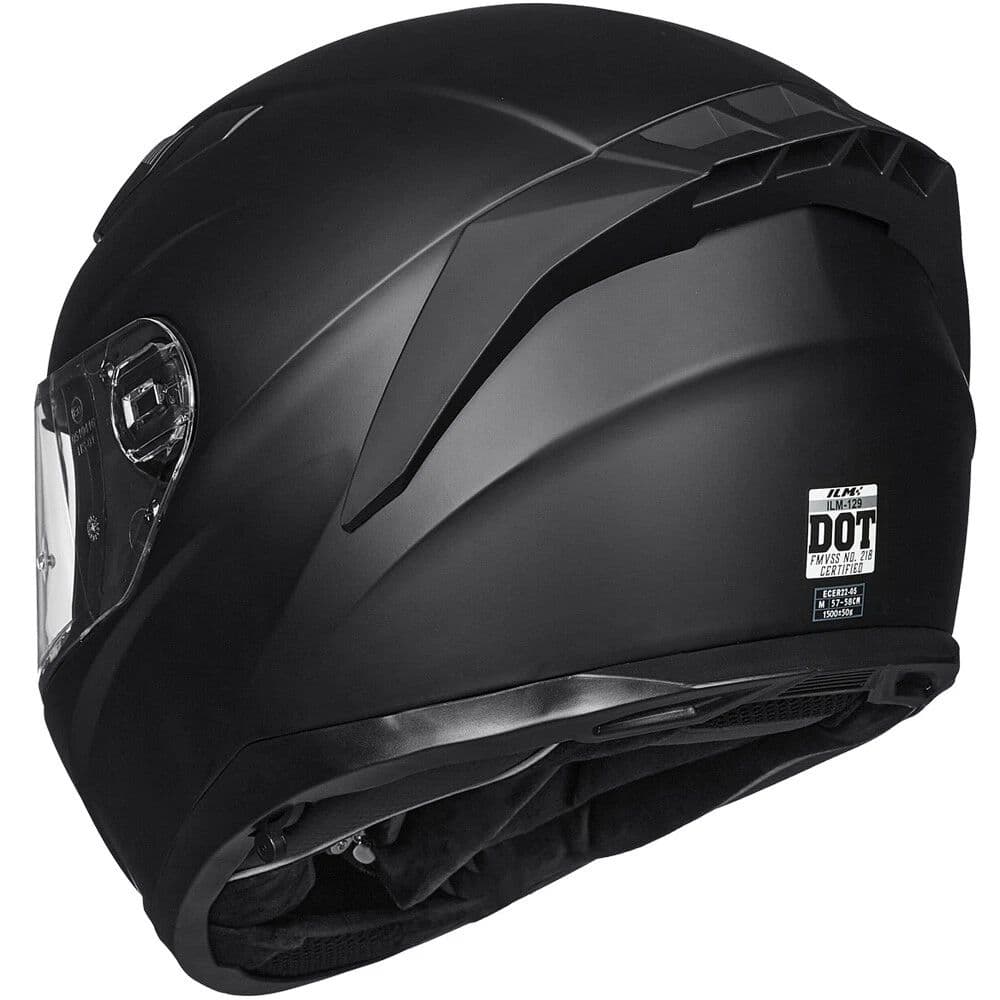 خوذة ILM Matte Black - ILM129-MB — صورة 3