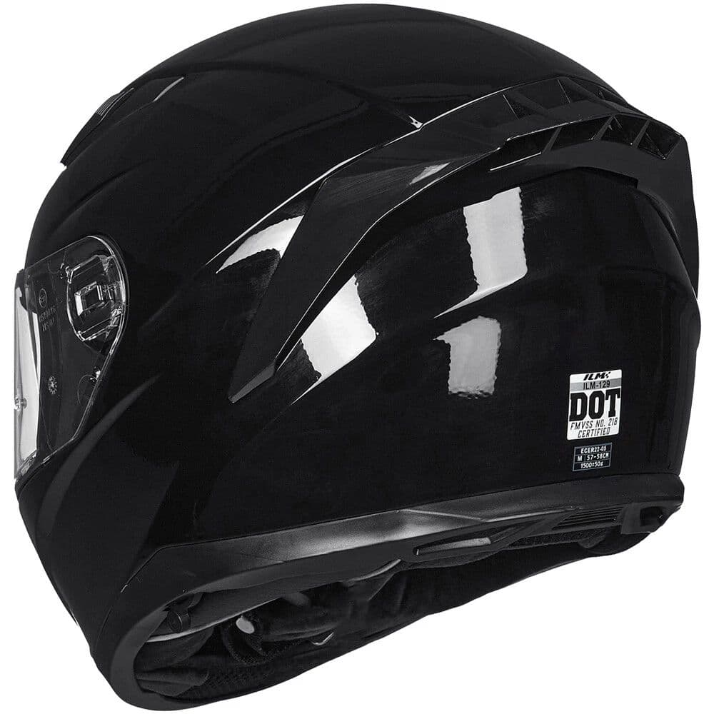 خوذة ILM Gloss Black - ILM129-GB — صورة 3
