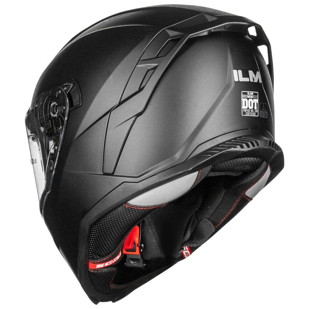 خوذة ILM Matte Black - MF567-MB — صورة 2