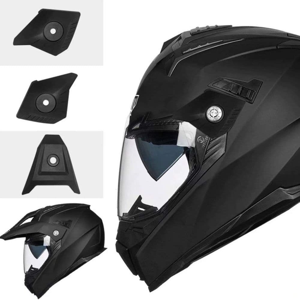 خوذة ILM Matte Black - ILM606V-MB — صورة 3
